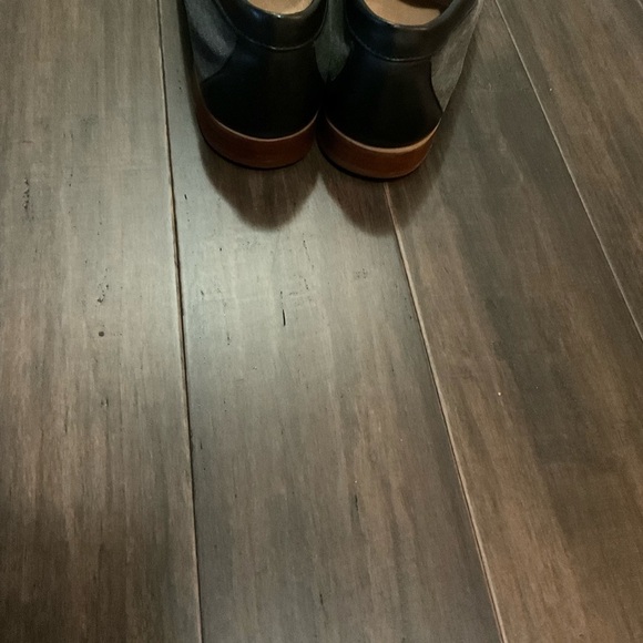 Weejuns G.H. Bass & Co. Loafers Slip On Gray Canvas Leather Accents Size… - Picture 2 of 8